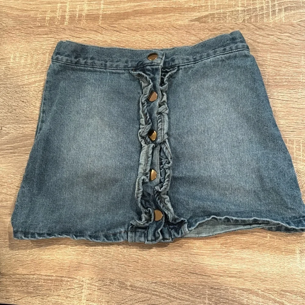Cynthia Rowley Denim Jean Skirt